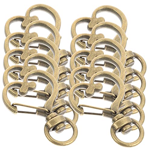 10Stücke Metallverschluss Haken für Schlüsselanhänger und DIY Schnapphaken für Handwerksprojekte Robust und Langlebig für Dekorationen und Perlenarbeiten 10Stücke Metallverschluss Haken für Schlüsselanhänger und DIY Schnapphaken für Handwerksprojekte Robust und Langlebig für Dekorationen und Perlenarbeiten von AUTSUPPL