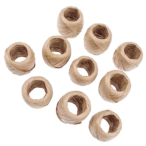 10Stücke Raffiabast Schnur Natürlichem Material für DIY Kunsthandwerk und Geschenkverpackungen pro für Dekorationen und Projekte 10Stücke Raffiabast Schnur Natürlichem Material für DIY Kunsthandwerk und Geschenkverpackungen pro für Dekorationen und Projekte von AUTSUPPL