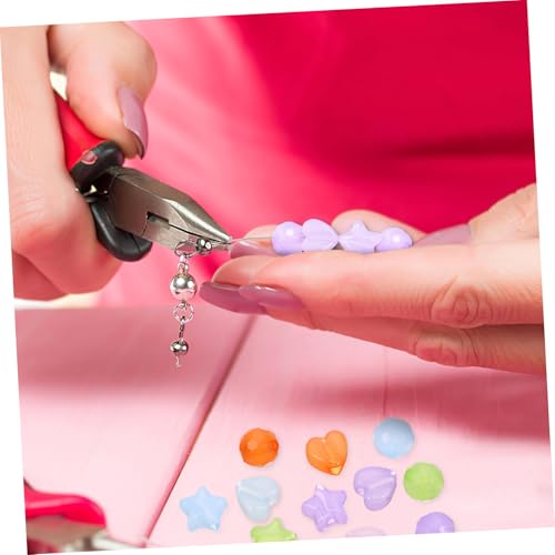 AUTSUPPL 1 Schachtel Bastelperlen Herz und Stern Perlen mit Großem Bunte Glasierte Schmuckperlen zum Auffädeln DIY Schmuckherstellung Zubehör für Kreative Armbänder und Ketten AUTSUPPL 1 Schachtel Bastelperlen Herz und Stern Perlen mit Großem Bunte Glasierte Schmuckperlen zum Auffädeln DIY Schmuckherstellung Zubehör für Kreative Armbänder und Ketten von AUTSUPPL