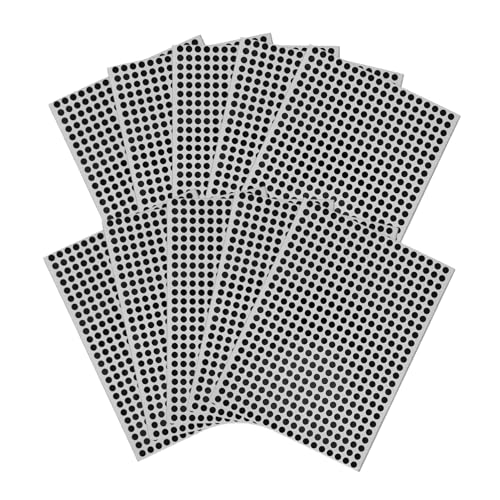 AUTSUPPL 10 Blatt Runde Farbige Punkt Aufkleber Selbstklebend Farbige Kreis Etiketten Für Organisation Markierung Büro Küche Zuhause AUTSUPPL 10 Blatt Runde Farbige Punkt Aufkleber Selbstklebend Farbige Kreis Etiketten Für Organisation Markierung Büro Küche Zuhause von AUTSUPPL