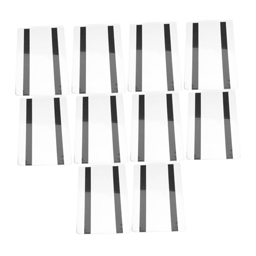 AUTSUPPL 10 Stück Magnetische Beutel, Warenschildhalter, Magnetische Schilderhalter, Magnetische Schilderhalter, Briefkasten-etikettenhalter, Magnetische Werkzeug-etikettenhalter, von AUTSUPPL