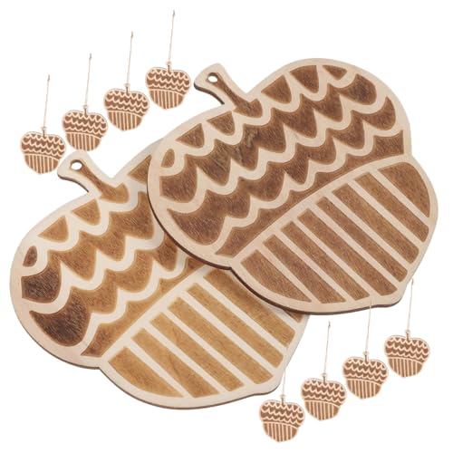 AUTSUPPL 10 Stück Teiliges Holzkegel Dekorationen Naturbelassene DIY Holzstücke Vielseitige Bastelmaterialien für und Festtagsornamente Langlebige und Wiederverwendbare Holzanhänger AUTSUPPL 10 Stück Teiliges Holzkegel Dekorationen Naturbelassene DIY Holzstücke Vielseitige Bastelmaterialien für und Festtagsornamente Langlebige und Wiederverwendbare Holzanhänger von AUTSUPPL