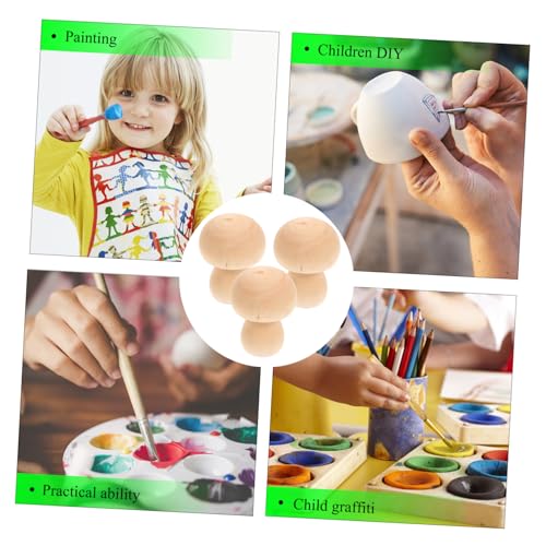 AUTSUPPL 10 Stück Teiliges Unvollendete Holzpilz dekoration Leichte DIY Malspielzeug Bastelprojekt Originelles Handwerk für Tischdekoration und Handliche Koordination AUTSUPPL 10 Stück Teiliges Unvollendete Holzpilz dekoration Leichte DIY Malspielzeug Bastelprojekt Originelles Handwerk für Tischdekoration und Handliche Koordination von AUTSUPPL