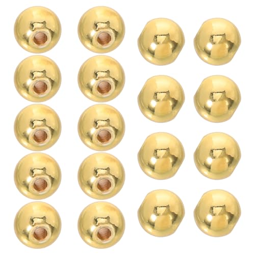 AUTSUPPL 100 Stück 8 Mm Runde Perlen: Schmuckherstellung, Abstandshalter, Glatte Perlen, Lose Kugelverzierungen Mit Löchern Für Diy-schmuck, Armbänder, Ohrringe AUTSUPPL 100 Stück 8 Mm Runde Perlen: Schmuckherstellung, Abstandshalter, Glatte Perlen, Lose Kugelverzierungen Mit Löchern Für Diy-schmuck, Armbänder, Ohrringe von AUTSUPPL