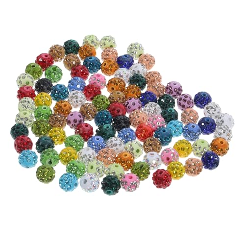 AUTSUPPL 100 Stück DIY Strass Perlen Lose Schmuckperlen für Armband Halskette Basteln Kreativ Zubehör AUTSUPPL 100 Stück DIY Strass Perlen Lose Schmuckperlen für Armband Halskette Basteln Kreativ Zubehör von AUTSUPPL