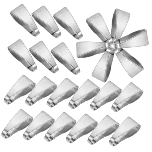 AUTSUPPL 100 Stück Edelstahl Schmuckanhänger Verbindungsclips DIY Kettenverbinder Langlebig Rostfrei für Halsketten Armbänder Basteln Zubehör AUTSUPPL 100 Stück Edelstahl Schmuckanhänger Verbindungsclips DIY Kettenverbinder Langlebig Rostfrei für Halsketten Armbänder Basteln Zubehör von AUTSUPPL