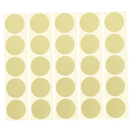 AUTSUPPL 100 Stück Goldene Gear Shape Aufkleber Diy Siegelaufkleber für Briefumschläge Kreative Dekoration Selbstklebend Sicher für Einfach zu Verwenden AUTSUPPL 100 Stück Goldene Gear Shape Aufkleber Diy Siegelaufkleber für Briefumschläge Kreative Dekoration Selbstklebend Sicher für Einfach zu Verwenden von AUTSUPPL