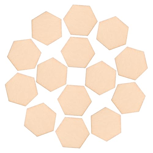 AUTSUPPL 100 Stück Sechseckige Holzscheiben Naturbelassen für DIY Bastelprojekte Malerei Brandmalerei Stabile Holzstücke für Kreative Handwerksdekoration Zuhause und Schule AUTSUPPL 100 Stück Sechseckige Holzscheiben Naturbelassen für DIY Bastelprojekte Malerei Brandmalerei Stabile Holzstücke für Kreative Handwerksdekoration Zuhause und Schule von AUTSUPPL