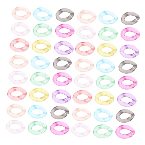 AUTSUPPL 100 Stück Teiliges Acryl verbindungsring Bunte Offene Kettenringe Langlebig Kratzfest Geeignet für DIY Schmuckherstellung Taschen Brillenketten für Umhängegurte und Handtaschen AUTSUPPL 100 Stück Teiliges Acryl verbindungsring Bunte Offene Kettenringe Langlebig Kratzfest Geeignet für DIY Schmuckherstellung Taschen Brillenketten für Umhängegurte und Handtaschen von AUTSUPPL