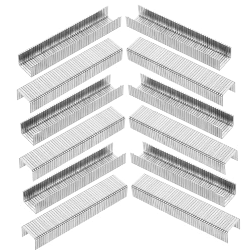 AUTSUPPL 1000Stücke Pneumatische Förmige Klammern für Holzarbeiten Leicht Praktisch und Kompatibel mit Vielen Heftgeräten für Persönliche und Professionelle von AUTSUPPL