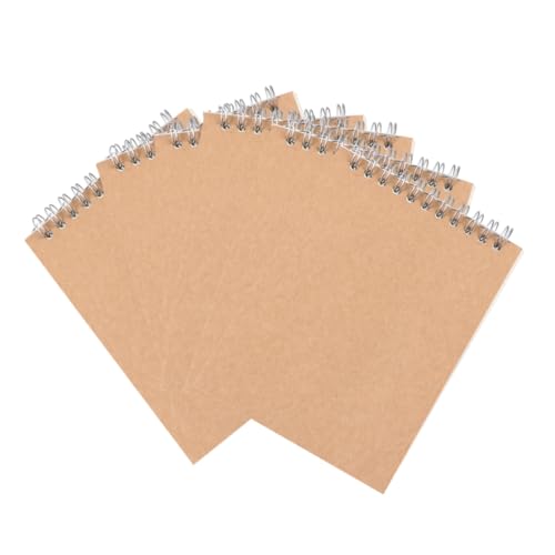 AUTSUPPL 12 Stück Teiliges Kraftpapier Notizbuch Leeres Tagebuch und Skizzenbuch Spiralgebunden Glattes Schreibpapier Vielseitig für Schule Büro und Studium zum Planen und Journaling AUTSUPPL 12 Stück Teiliges Kraftpapier Notizbuch Leeres Tagebuch und Skizzenbuch Spiralgebunden Glattes Schreibpapier Vielseitig für Schule Büro und Studium zum Planen und Journaling von AUTSUPPL