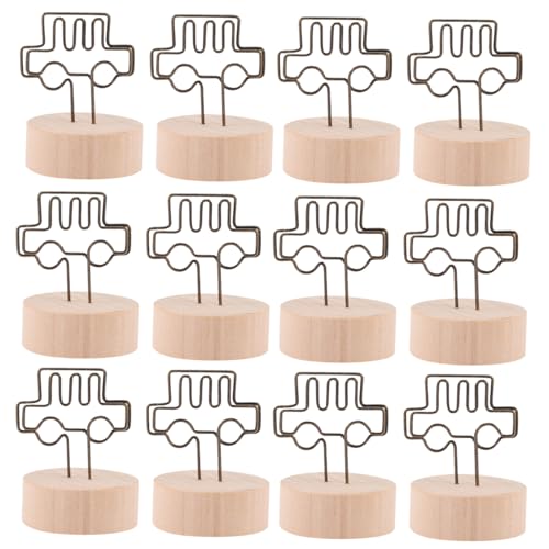 AUTSUPPL 12 Stück Teiliges Memo Clip Kreativer Kartenhalter und Holz Stabile Notizhalter für Büro Party Tischdekoration und Heimgebrauch AUTSUPPL 12 Stück Teiliges Memo Clip Kreativer Kartenhalter und Holz Stabile Notizhalter für Büro Party Tischdekoration und Heimgebrauch von AUTSUPPL