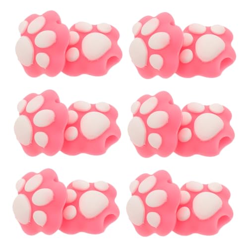 AUTSUPPL 12 Stück Teiliges Niedliche Silikon Stiftaufsätze Katzenpfote Weiche Mini Kawaii Stiftkappen für Praktische Schulmaterialien und Partygeschenke Handlich und Tragbar AUTSUPPL 12 Stück Teiliges Niedliche Silikon Stiftaufsätze Katzenpfote Weiche Mini Kawaii Stiftkappen für Praktische Schulmaterialien und Partygeschenke Handlich und Tragbar von AUTSUPPL