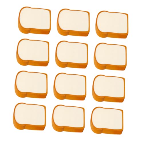 AUTSUPPL 12 Stück Teiliges Niedliche Toastbrot radiergummis für Kreative Schulradierer in Brotform Praktische Langlebige und Leichte Lernzubehör für Schüler AUTSUPPL 12 Stück Teiliges Niedliche Toastbrot radiergummis für Kreative Schulradierer in Brotform Praktische Langlebige und Leichte Lernzubehör für Schüler von AUTSUPPL