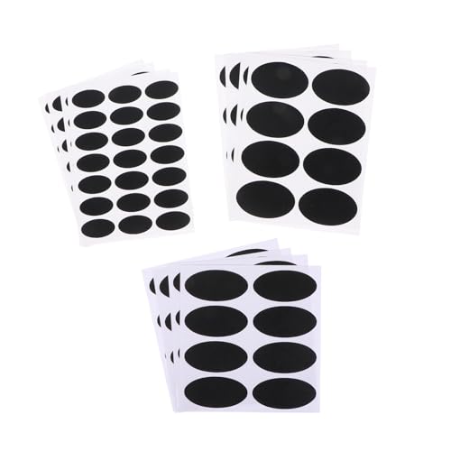 AUTSUPPL 148 Teiliges Selbstklebendes Gewürzetiketten für Flaschen Wasserfeste Aufkleber in Schwarz Satin Oval für Küchenflaschen Praktische Beschriftung mit Stickern Vielseitig AUTSUPPL 148 Teiliges Selbstklebendes Gewürzetiketten für Flaschen Wasserfeste Aufkleber in Schwarz Satin Oval für Küchenflaschen Praktische Beschriftung mit Stickern Vielseitig von AUTSUPPL