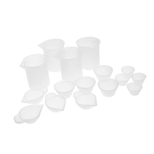 AUTSUPPL 16Stücke Silikon Epoxid Werkzeugset Praktische DIY Mini Tassen für Epoxidharz Schmuckherstellung Lösung für Handarbeiten Wie Anhänger Untersetzer AUTSUPPL 16Stücke Silikon Epoxid Werkzeugset Praktische DIY Mini Tassen für Epoxidharz Schmuckherstellung Lösung für Handarbeiten Wie Anhänger Untersetzer von AUTSUPPL