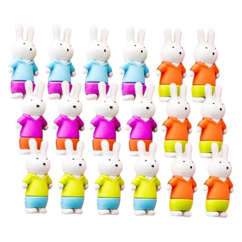 AUTSUPPL 18 Stück Teiliges Lustige Tier radiergummis aus Langlebigem Gummi Kaninchen form Sichere Schulbelohnungen und Partygeschenke für Gemischt Fördert Feinmotorik Zufällige Farbe AUTSUPPL 18 Stück Teiliges Lustige Tier radiergummis aus Langlebigem Gummi Kaninchen form Sichere Schulbelohnungen und Partygeschenke für Gemischt Fördert Feinmotorik Zufällige Farbe von AUTSUPPL
