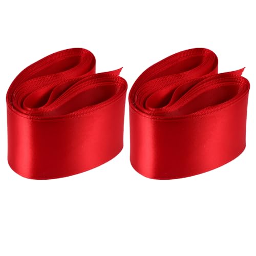 AUTSUPPL 2 Rollen Dekoratives DIY Geschenkband Breit Lang Langlebiges Hautfreundliches Bastelband in Königsrot Vielseitig Zuschneidbar für Verpackung und Festtagsdekoration AUTSUPPL 2 Rollen Dekoratives DIY Geschenkband Breit Lang Langlebiges Hautfreundliches Bastelband in Königsrot Vielseitig Zuschneidbar für Verpackung und Festtagsdekoration von AUTSUPPL