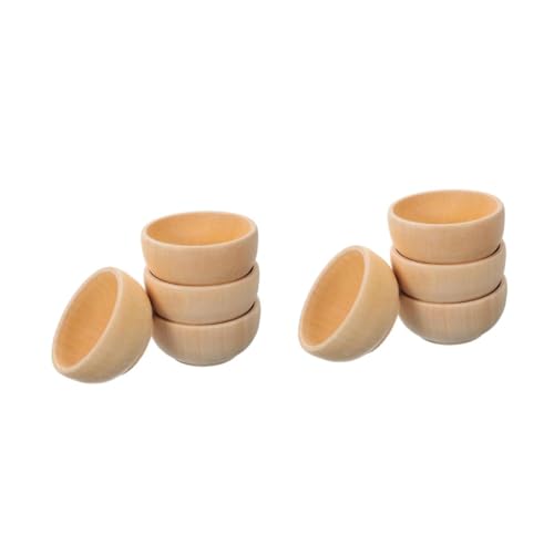AUTSUPPL 2 Sätze Teiliges Diy Set Kleinen Holzschalen Unvollendete Holzspielzeuge Für Kreative Bastelprojekte Schalen Für Mikrolandschaftsdekoration Und 4 Stück * 2 AUTSUPPL 2 Sätze Teiliges Diy Set Kleinen Holzschalen Unvollendete Holzspielzeuge Für Kreative Bastelprojekte Schalen Für Mikrolandschaftsdekoration Und 4 Stück * 2 von AUTSUPPL