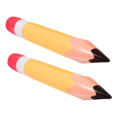 AUTSUPPL 2 Stück Aufblasbare PVC Bleistifte Orange Langlebig Leicht Hängbar für Schulanfang Klassenzimmer Party Dekoration Kreative Schule Deko AUTSUPPL 2 Stück Aufblasbare PVC Bleistifte Orange Langlebig Leicht Hängbar für Schulanfang Klassenzimmer Party Dekoration Kreative Schule Deko von AUTSUPPL