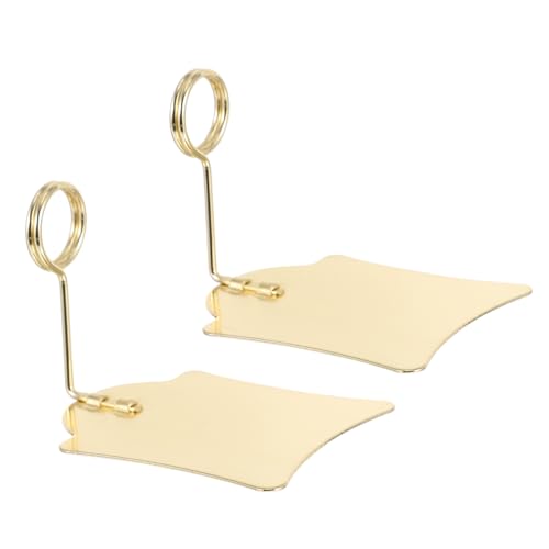 AUTSUPPL 2 Stück Metall Preisschildclip Gold Wiederverwendbarer Etikettenhalter für Supermarkt Preisschildregal Stabiles Metall Preisschild Aufsteller für Werbung und Preisschilder AUTSUPPL 2 Stück Metall Preisschildclip Gold Wiederverwendbarer Etikettenhalter für Supermarkt Preisschildregal Stabiles Metall Preisschild Aufsteller für Werbung und Preisschilder von AUTSUPPL
