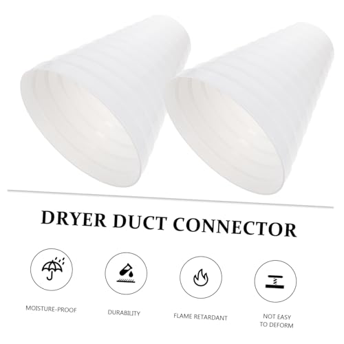 AUTSUPPL 2 Stück Teiliges Lüftungsrohr reduzierstück aus Vielseitiger Duct Increaser und Adapter für Abluftschlauch Geeignet für Küchenhauben Trockner und Lüftungssysteme Passgenau für AUTSUPPL 2 Stück Teiliges Lüftungsrohr reduzierstück aus Vielseitiger Duct Increaser und Adapter für Abluftschlauch Geeignet für Küchenhauben Trockner und Lüftungssysteme Passgenau für von AUTSUPPL