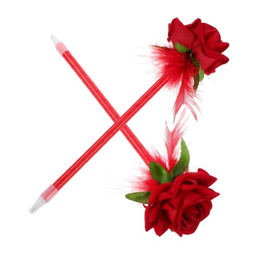 AUTSUPPL 2 Stück Tragbare Blumen Kugelschreiber mit Neutraler Tinte Glattes Schreiben Kreatives Rosen Design Langlebig als für Büro Schule und Besondere Anlässe AUTSUPPL 2 Stück Tragbare Blumen Kugelschreiber mit Neutraler Tinte Glattes Schreiben Kreatives Rosen Design Langlebig als für Büro Schule und Besondere Anlässe von AUTSUPPL