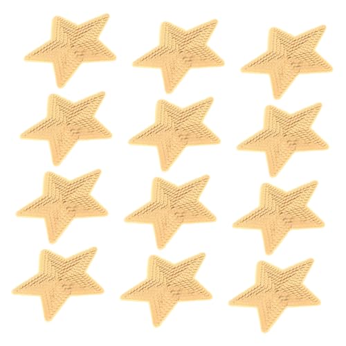 AUTSUPPL 20 Stück Teiliges Pailletten Stern Aufbügelpatch Glitzernde Fünf punkte Applikationen für Kleidung Hüte Rucksäcke Einfach Anzubringen Langlebige Dekorative Nähzubehör von AUTSUPPL