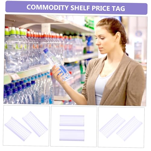 AUTSUPPL 20 Stück Teiliges Transparentes PVC Preisschildhalter Langlebige Klare Preisdisplay halter für Supermarktregale Einfache Befestigung Vielseitig Einsetzbar im Einzelhandel und AUTSUPPL 20 Stück Teiliges Transparentes PVC Preisschildhalter Langlebige Klare Preisdisplay halter für Supermarktregale Einfache Befestigung Vielseitig Einsetzbar im Einzelhandel und von AUTSUPPL