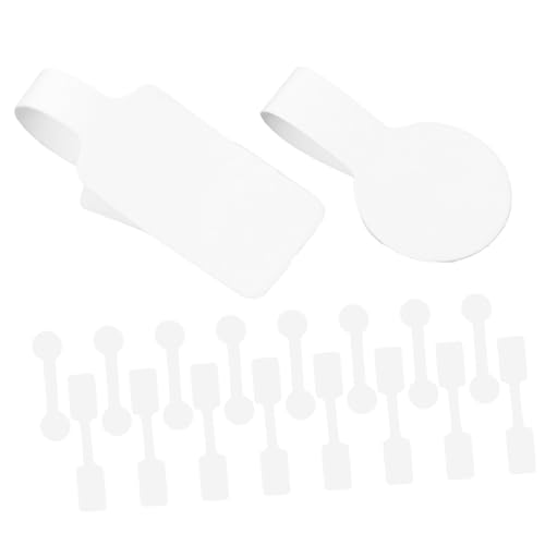 AUTSUPPL 200 Stück Schmuck Preisschilder Selbstklebend Preisetiketten für Ringe Ohrringe Halsketten Armbänder Blanko Schmuckanhänger mit Glatter Oberfläche Einfache Beschriftung Pack Eckig AUTSUPPL 200 Stück Schmuck Preisschilder Selbstklebend Preisetiketten für Ringe Ohrringe Halsketten Armbänder Blanko Schmuckanhänger mit Glatter Oberfläche Einfache Beschriftung Pack Eckig von AUTSUPPL