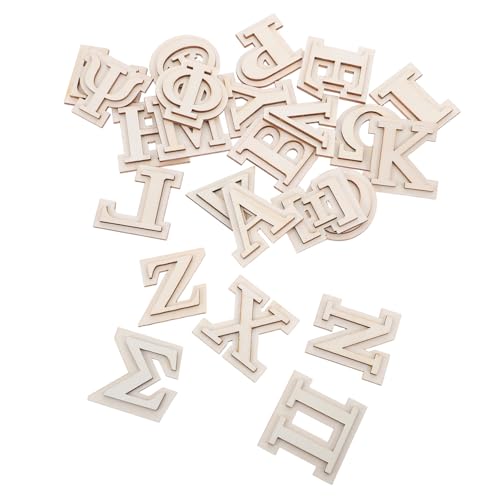 AUTSUPPL 24 Stück Holzbuchstaben Dekoration Heimdekoration Griechisches Alphabet Griechisches Dekor Doppelschichtige Griechische Holzbuchstaben AUTSUPPL 24 Stück Holzbuchstaben Dekoration Heimdekoration Griechisches Alphabet Griechisches Dekor Doppelschichtige Griechische Holzbuchstaben von AUTSUPPL