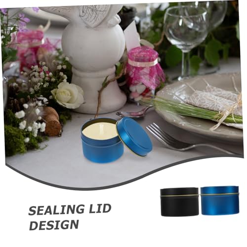 AUTSUPPL 24 Stück Teiliges DIY Kerzengläser aus Robustem Weißblech Metallische Kerzendosen mit Deckeln Langlebige Behälter für Aromatherapie kerzen und Wachsgießen für Kerzenherstellung AUTSUPPL 24 Stück Teiliges DIY Kerzengläser aus Robustem Weißblech Metallische Kerzendosen mit Deckeln Langlebige Behälter für Aromatherapie kerzen und Wachsgießen für Kerzenherstellung von AUTSUPPL