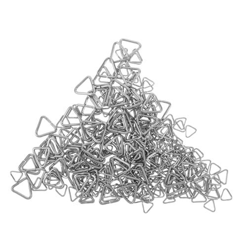 AUTSUPPL 240 Stück Edelstahl Dreieckige Sprungringe Verschiedene Sicherer Verschluss Vielseitige Schmuckverbinder für Halsketten Armbänder Charm Anhänger DIY Zubehör AUTSUPPL 240 Stück Edelstahl Dreieckige Sprungringe Verschiedene Sicherer Verschluss Vielseitige Schmuckverbinder für Halsketten Armbänder Charm Anhänger DIY Zubehör von AUTSUPPL