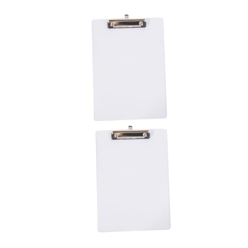AUTSUPPL 2Stücke Transparente Clipboards für Multifunktionale Schreibunterlage für Schule und Büro Leicht und Tragbar für Notizen und Dokumente AUTSUPPL 2Stücke Transparente Clipboards für Multifunktionale Schreibunterlage für Schule und Büro Leicht und Tragbar für Notizen und Dokumente von AUTSUPPL