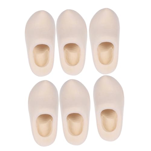 AUTSUPPL 3 Paare Mini Holzklompen Holzschuhe Blanko zum Bemalen Puppenhaus Deko DIY Ornament Puppenzubehör für Miniaturhäuser Kreative Bastelidee AUTSUPPL 3 Paare Mini Holzklompen Holzschuhe Blanko zum Bemalen Puppenhaus Deko DIY Ornament Puppenzubehör für Miniaturhäuser Kreative Bastelidee von AUTSUPPL
