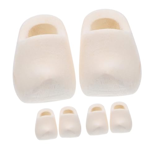 AUTSUPPL 3 Paare Mini Holzschuhe Puppenhaus Zubehör Klompen Modell zum Bemalen DIY Dekoration für Puppenhaus Miniatur Holzschuhe Holzschuh Modelle AUTSUPPL 3 Paare Mini Holzschuhe Puppenhaus Zubehör Klompen Modell zum Bemalen DIY Dekoration für Puppenhaus Miniatur Holzschuhe Holzschuh Modelle von AUTSUPPL
