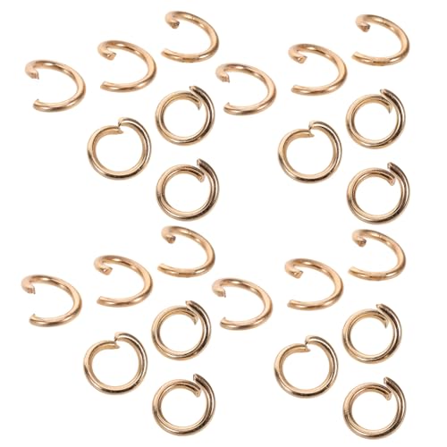 AUTSUPPL 30 Stück Teiliges Goldfarben Robuste Verbindungselemente aus Eisen für Schmuckherstellung Schnelle Kettenverbinder für Halsketten und Armbänder DIY Zubehör für Bastler AUTSUPPL 30 Stück Teiliges Goldfarben Robuste Verbindungselemente aus Eisen für Schmuckherstellung Schnelle Kettenverbinder für Halsketten und Armbänder DIY Zubehör für Bastler von AUTSUPPL