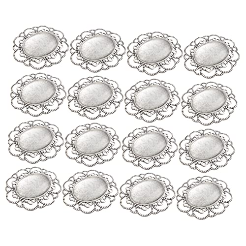 AUTSUPPL 30 Stück Teiliges Vintage Broschen Basis mit Dome für DIY Bastelprojekte für Kreative Mädchen und Schmuckliebhaber AUTSUPPL 30 Stück Teiliges Vintage Broschen Basis mit Dome für DIY Bastelprojekte für Kreative Mädchen und Schmuckliebhaber von AUTSUPPL