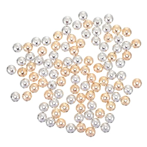 AUTSUPPL 300 Stück DIY Spacer Beads Facettierte Schmuckperlen für Armband Halskette Bastelperlen Mix Farben Zubehör AUTSUPPL 300 Stück DIY Spacer Beads Facettierte Schmuckperlen für Armband Halskette Bastelperlen Mix Farben Zubehör von AUTSUPPL