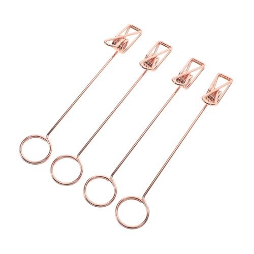 AUTSUPPL 4 Stück Metal Doppelkopf-clip Roségold Langlebig Vielseitig für Fotos Notizen Karten Büro und Schule AUTSUPPL 4 Stück Metal Doppelkopf-clip Roségold Langlebig Vielseitig für Fotos Notizen Karten Büro und Schule von AUTSUPPL