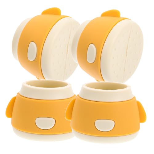 AUTSUPPL 4 Stück Silikon Möbelbeine Schoner rutschfest Geräuschdämpfend Kratzfest für Stuhl Tischbeine Bodenschutz für Fliesen Laminat Verschleißfest Stoßabsorbierend Gelb AUTSUPPL 4 Stück Silikon Möbelbeine Schoner rutschfest Geräuschdämpfend Kratzfest für Stuhl Tischbeine Bodenschutz für Fliesen Laminat Verschleißfest Stoßabsorbierend Gelb von AUTSUPPL