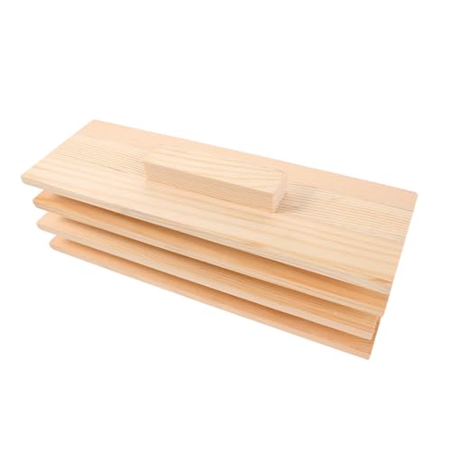 AUTSUPPL 4 Stück Teiliges Rechteckiges Holz-seifengussform Staubdichtem Deckel Langlebiger Passgenauer Ersatzdeckel für DIY Seifenherstellung Robustes Zubehör für Handgemachte Seifenformen AUTSUPPL 4 Stück Teiliges Rechteckiges Holz-seifengussform Staubdichtem Deckel Langlebiger Passgenauer Ersatzdeckel für DIY Seifenherstellung Robustes Zubehör für Handgemachte Seifenformen von AUTSUPPL