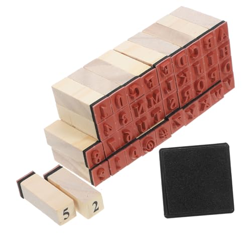 AUTSUPPL 40Stücke Teiliges Holzstempel für Scrapbooking Kleine Briefmarken mit Alphabet Muster für DIY Karten Langlebig und Transportabel für Kreative Bastelarbeiten AUTSUPPL 40Stücke Teiliges Holzstempel für Scrapbooking Kleine Briefmarken mit Alphabet Muster für DIY Karten Langlebig und Transportabel für Kreative Bastelarbeiten von AUTSUPPL
