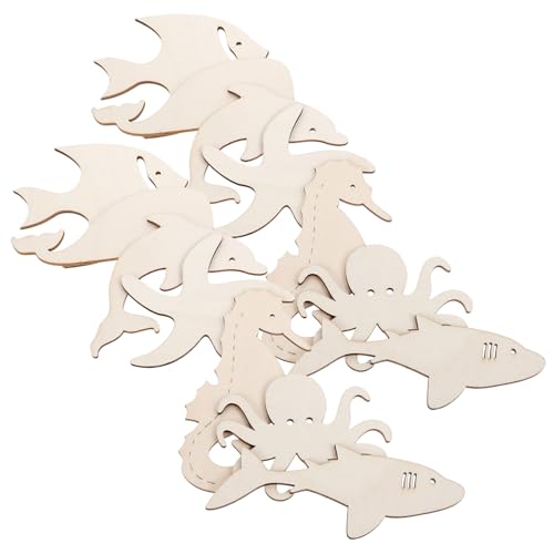 AUTSUPPL 42 Stück Teiliges Holzscheiben mit Meeres tierformen Unlackierte Holzrohlinge für DIY Basteln Kreative Holz zuschnitte Stabile Holzplatten für Handwerk und Malerei für Hobby AUTSUPPL 42 Stück Teiliges Holzscheiben mit Meeres tierformen Unlackierte Holzrohlinge für DIY Basteln Kreative Holz zuschnitte Stabile Holzplatten für Handwerk und Malerei für Hobby von AUTSUPPL