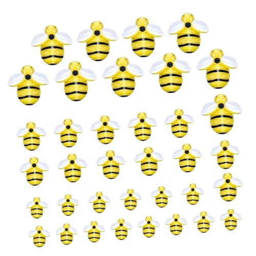 AUTSUPPL 45 Stück Teiliges Resin Bienen Schmuckzubehör Langlebige Kleine Anhänger in Gelbtönen für DIY Halsketten Armbänder Haarspangen und Bastelarbeiten Zufällige Farbe Zufällige Farbe AUTSUPPL 45 Stück Teiliges Resin Bienen Schmuckzubehör Langlebige Kleine Anhänger in Gelbtönen für DIY Halsketten Armbänder Haarspangen und Bastelarbeiten Zufällige Farbe Zufällige Farbe von AUTSUPPL