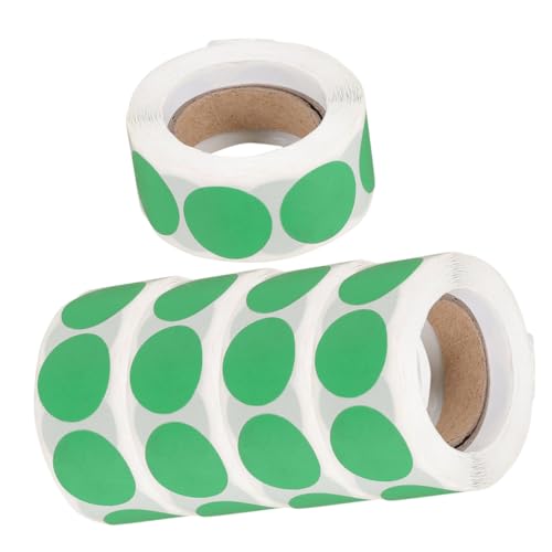 AUTSUPPL 5 Rollen Selbstklebende Runde Farbpunkte Aufkleber pro DIY Labeling Sticker mit Starker Haftung für Büro Lager und Inventar Beschreibbare Etiketten zum Organisieren und AUTSUPPL 5 Rollen Selbstklebende Runde Farbpunkte Aufkleber pro DIY Labeling Sticker mit Starker Haftung für Büro Lager und Inventar Beschreibbare Etiketten zum Organisieren und von AUTSUPPL