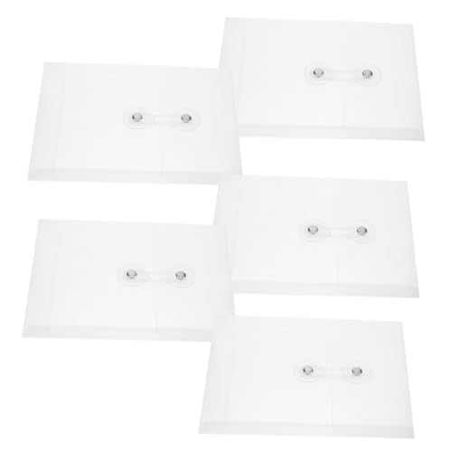 AUTSUPPL 5 Stück Dokumententaschen Transparent Mini Ordner mit Verschleißfestem Material für Bürobedarf Dokumentenorganisation und Kreative Dateischutzlösungen AUTSUPPL 5 Stück Dokumententaschen Transparent Mini Ordner mit Verschleißfestem Material für Bürobedarf Dokumentenorganisation und Kreative Dateischutzlösungen von AUTSUPPL