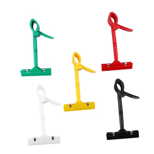 AUTSUPPL 5 Stück Teiliges Preisschildhalter Drehbarer Werbeclip für Regal und Warenpräsentation Vielseitiger Kunststoff Etikettenhalter für Runde und Eckige Objekte im Zufällige Farbe AUTSUPPL 5 Stück Teiliges Preisschildhalter Drehbarer Werbeclip für Regal und Warenpräsentation Vielseitiger Kunststoff Etikettenhalter für Runde und Eckige Objekte im Zufällige Farbe von AUTSUPPL