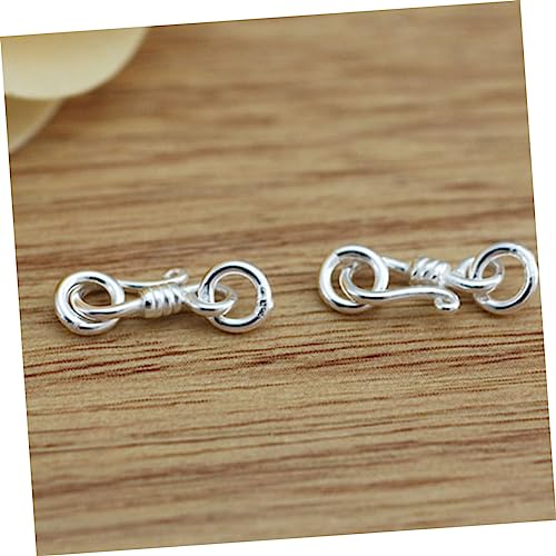 AUTSUPPL 5 Stück Teiliges S lobsterverschluss Silber Langlebiger Schmuckverschluss für DIY Halsketten und Armbänder Handgefertigte Schmuckherstellung Rostfrei für Reparatur und Basteln AUTSUPPL 5 Stück Teiliges S lobsterverschluss Silber Langlebiger Schmuckverschluss für DIY Halsketten und Armbänder Handgefertigte Schmuckherstellung Rostfrei für Reparatur und Basteln von AUTSUPPL