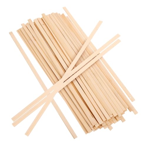 AUTSUPPL 50 Stück Bambus holzstäbe für Modellbau DIY Basteln Architektur Handwerk Natürliche Holzstäbe für Kreative Dekoration und Vielseitige Bastelprojekte AUTSUPPL 50 Stück Bambus holzstäbe für Modellbau DIY Basteln Architektur Handwerk Natürliche Holzstäbe für Kreative Dekoration und Vielseitige Bastelprojekte von AUTSUPPL
